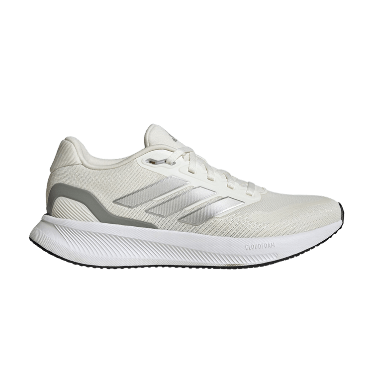 Adidas Wmns Runfalcon 5 'Off White Silver' — Off White/Silver Metallic/Core Black