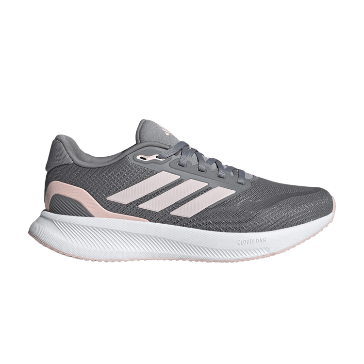 Adidas Wmns Runfalcon 5 Wide 'Grey Sandy Pink' — Grey Three/Sandy Pink/Cloud White