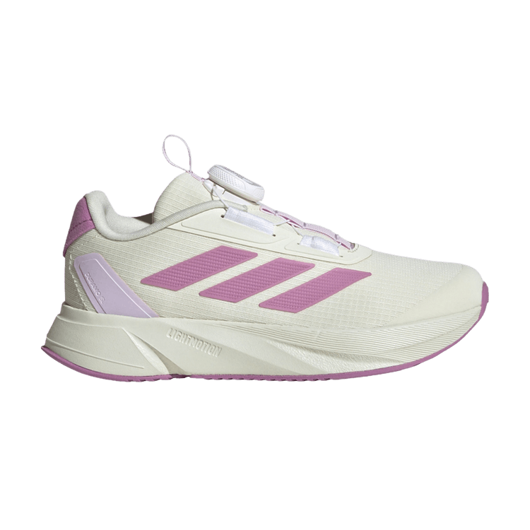 adidas Duramo SL BOA K 'Beige Sail Purple White' — Beige/Sail Purple/White