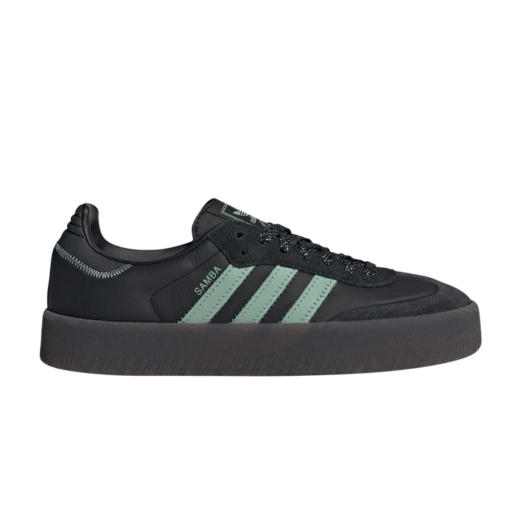 adidas Wmns Sambae 'Black Hazy Green' — Core Black/Hazy Green/Carbon