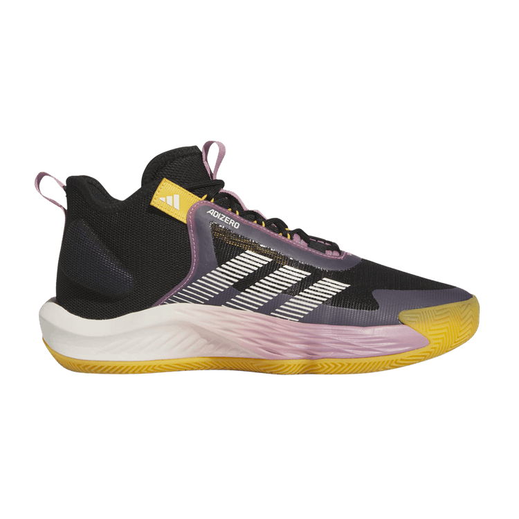 Adidas Adizero Select 'Black Preloved Yellow' — Core Black/Off White/Preloved Yellow