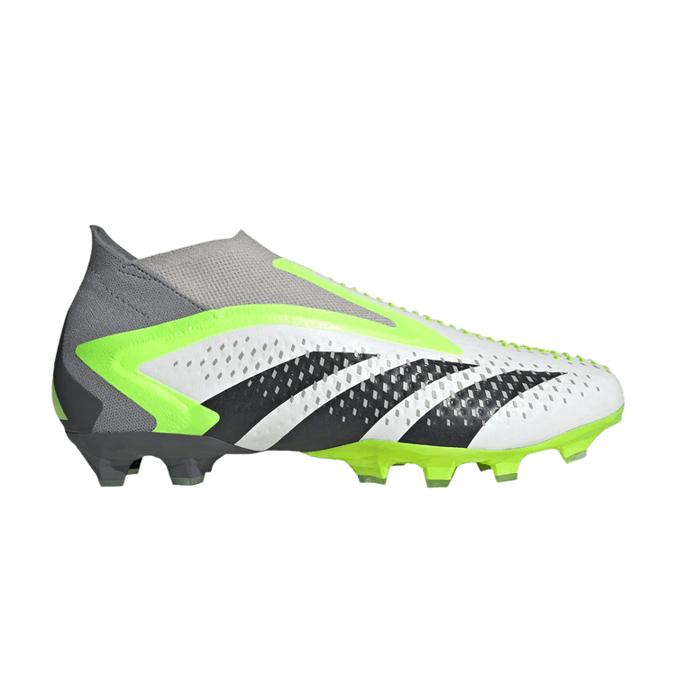 Adidas Predator Accuracy+ AG 'Crazyrush Pack' — Cloud White/Core Black/Lucid Lemon
