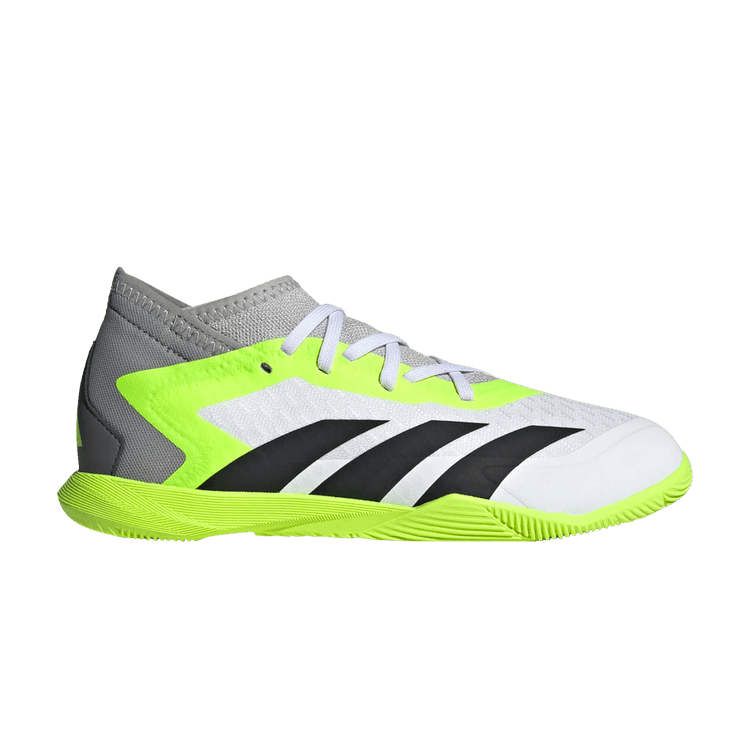 Adidas Predator Accuracy.3 IN J 'Crazyrush Pack' — Cloud White/Core Black/Lucid Lemon