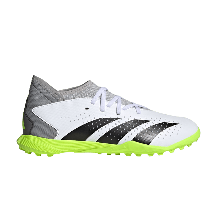 Adidas Predator Accuracy.3 TF J 'Crazyrush Pack' — Cloud White/Core Black/Lucid Lemon