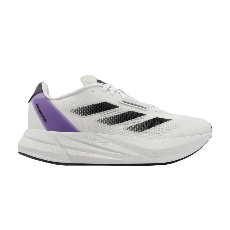 Adidas Wmns Duramo Speed 'White Black Violet Fusion' — Cloud White/Core Black/Violet Fusion