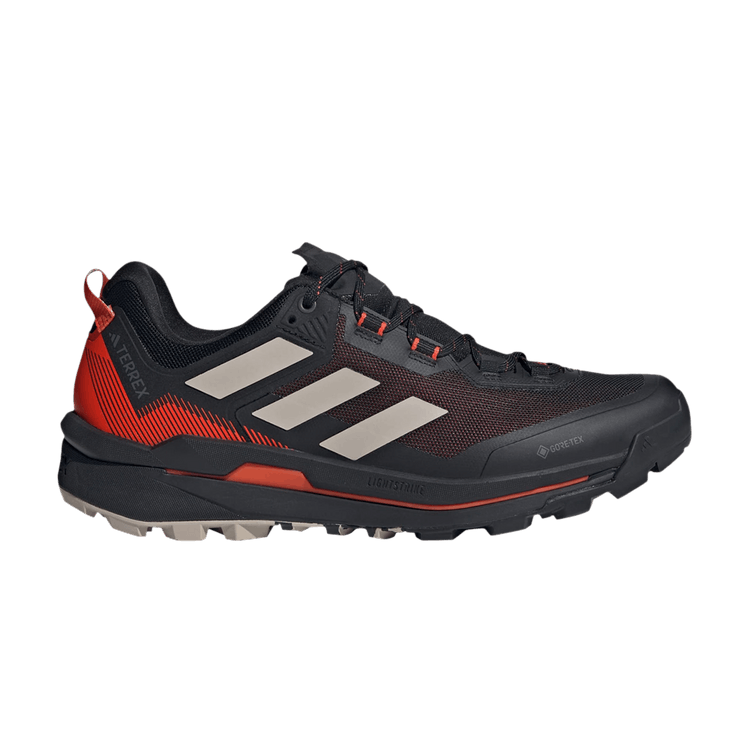 Adidas Terrex Skychaser Tech GORE-TEX 'Black Semi Impact Orange' — Core Black/Wonder Beige/Semi Impact Orange