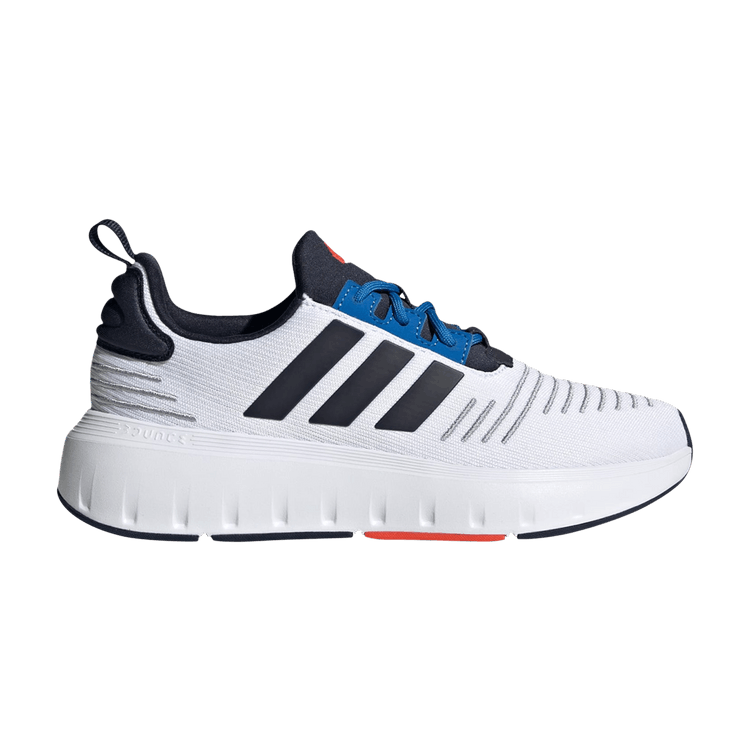 Adidas Swift Run J 'White Legend Ink Royal' — Cloud White/Legend Ink/Bright Royal