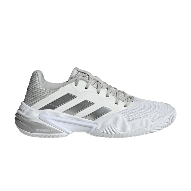 Adidas Wmns Barricade 13 'White Grey' — Cloud White/Core Black/Grey One