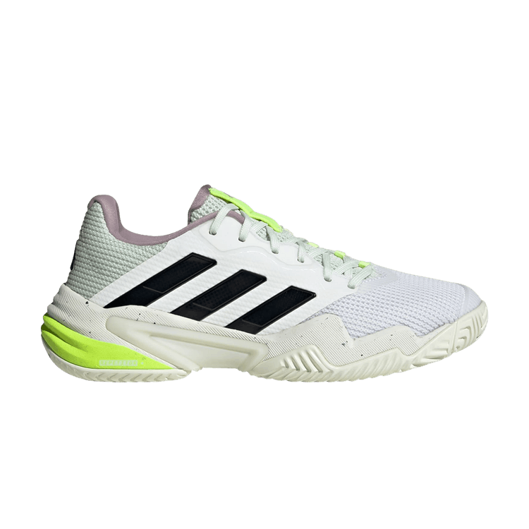 Adidas Wmns Barricade 13 'White Crystal Jade' — Cloud White/Core Black/Crystal Jade