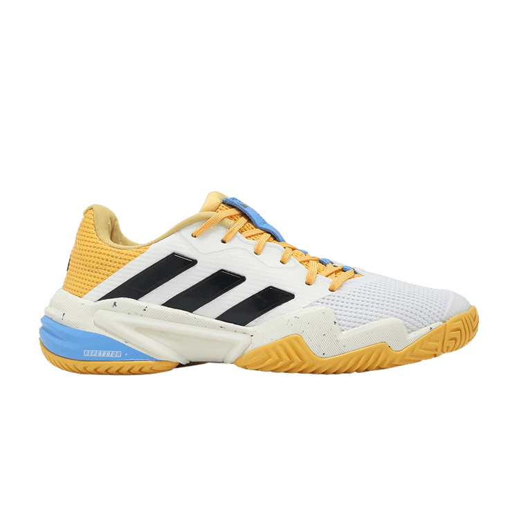 Adidas Wmns Barricade 13 'White Black Spark' — Cloud White/Core Black/Semi Spark