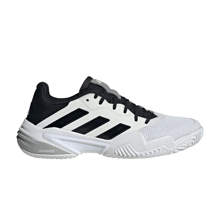 Adidas Barricade 13 'White Black' — Cloud White/Core Black/Grey Three