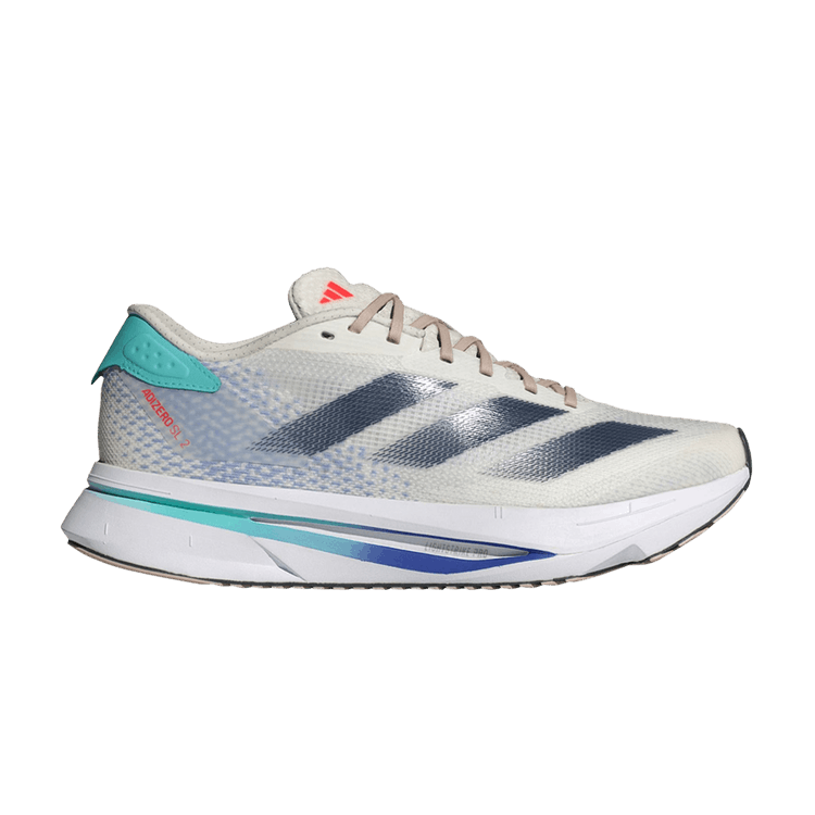 Adidas Wmns Adizero SL2 'Aurora Ink Flash Aqua' — Off White/Aurora Ink/Flash Aqua