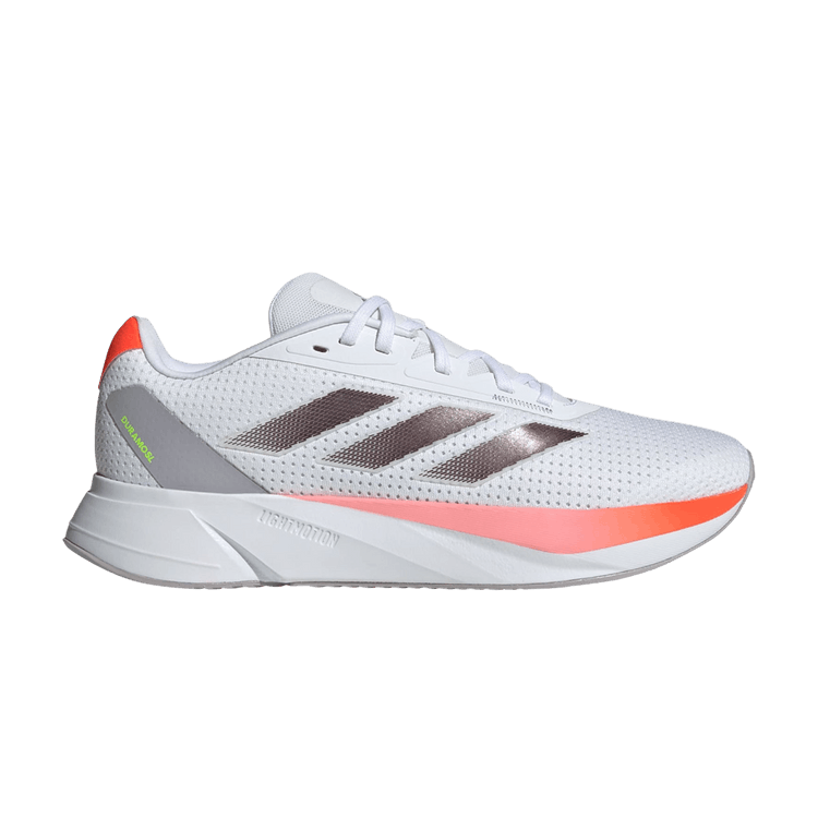 Adidas Duramo SL 'White Aurora Solar Red' — Cloud White/Aurora Metallic/Solar Red