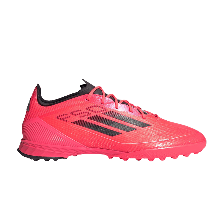 Adidas Adizero F50 Pro TF 'Vivid Horizon Pack' — Turbo/Aurora Black/Platinum Metallic