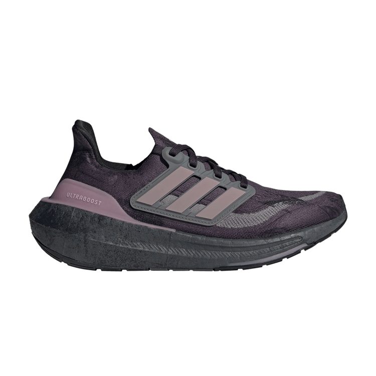 Adidas Wmns UltraBoost Light 'Aurora Black Preloved Fig' — Aurora Black/Preloved Fig/Grey Four