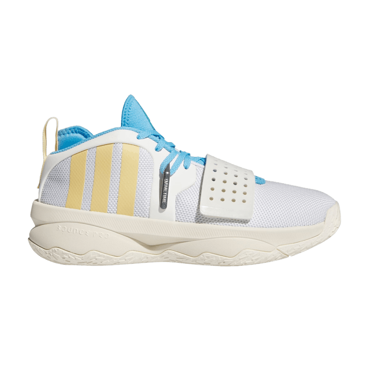 adidas Dame 8 EXTPLY 'White Oat Cream' — Cloud White/Oat/Cream White