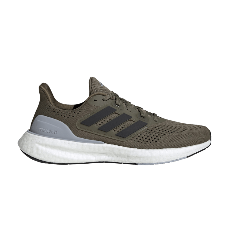 Adidas PureBoost 23 'Olive Strata' — Olive Strata/Core Black/Halo Silver