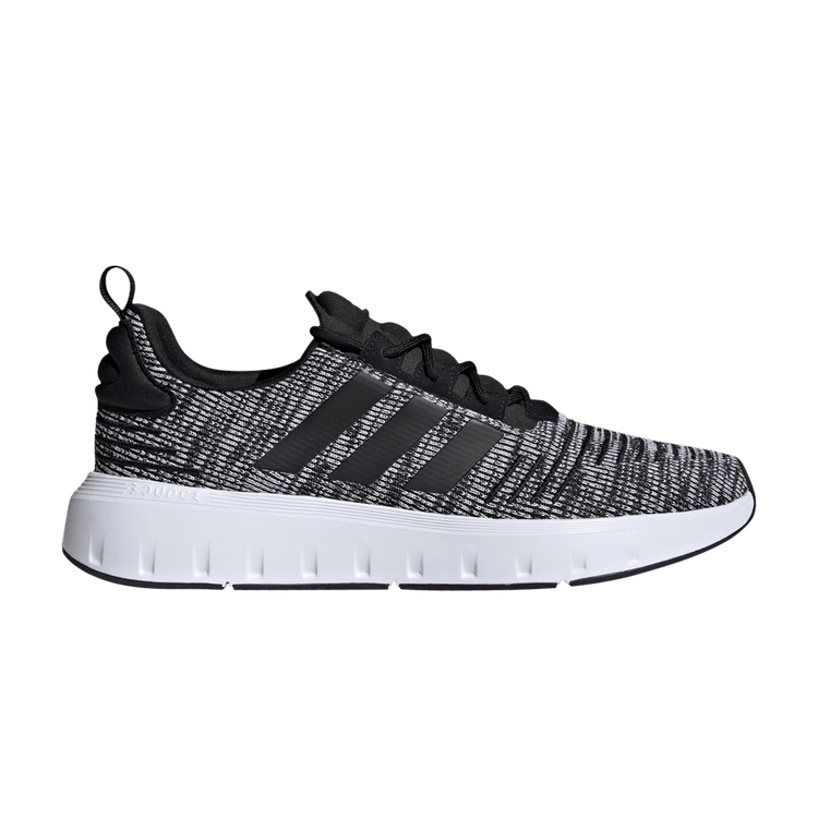 Adidas Swift Run 'Black White' — Core Black/Core Black/Cloud White