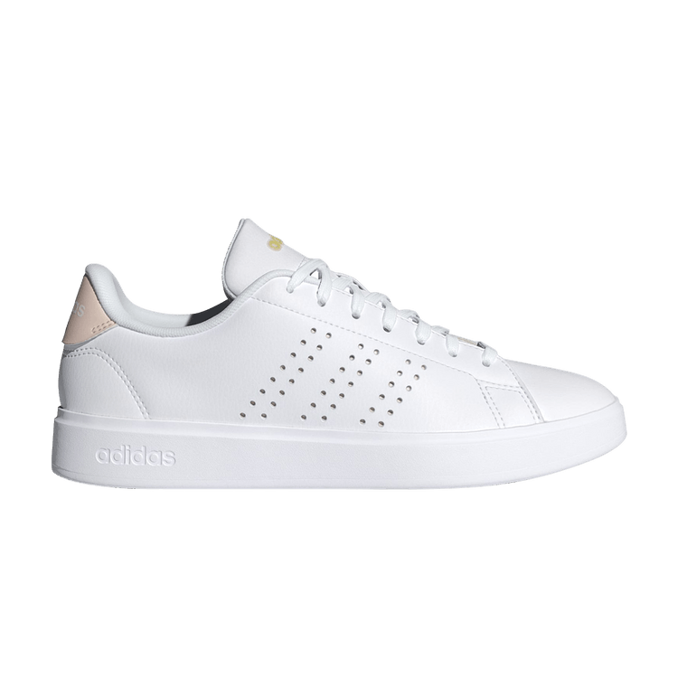 Adidas Wmns Advantage 2.0 'White Putty Mauve' — Cloud White/Putty Mauve/Gold Metallic