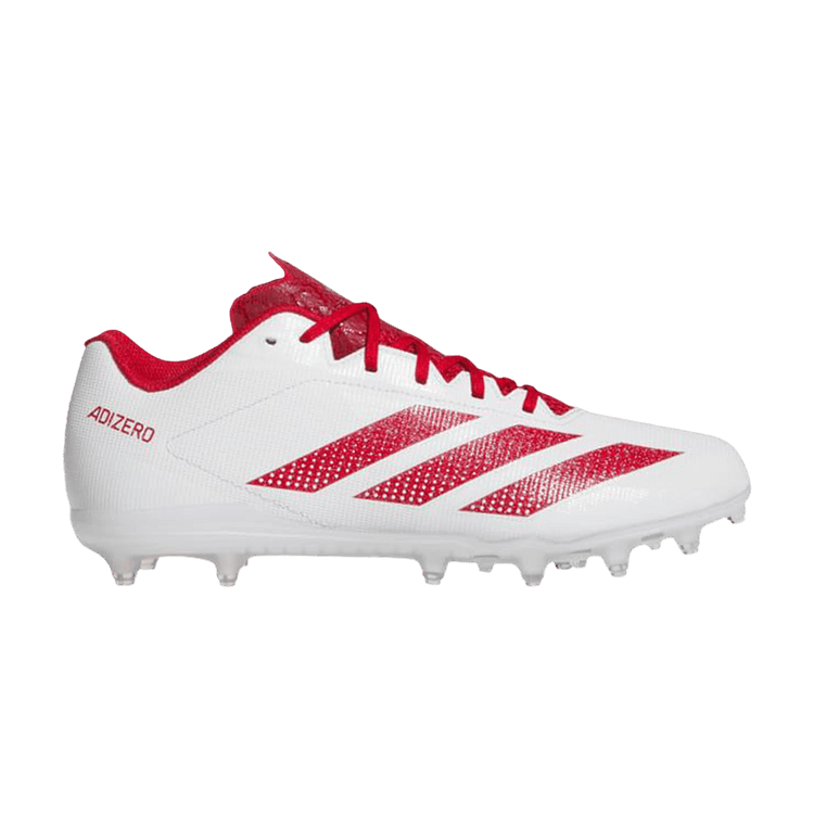 Adidas Adizero Electric.2 2 'Cloud White Power Red' — Cloud White/Team Power Red 2/Cloud White