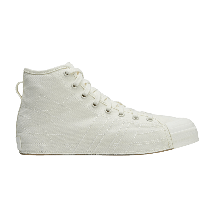 Adidas Y-3 Nizza High 'Off White' — Off White/Off White/Off White