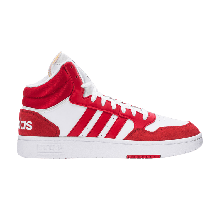 Adidas Hoops 3.0 Mid 'Red White' — Red/White