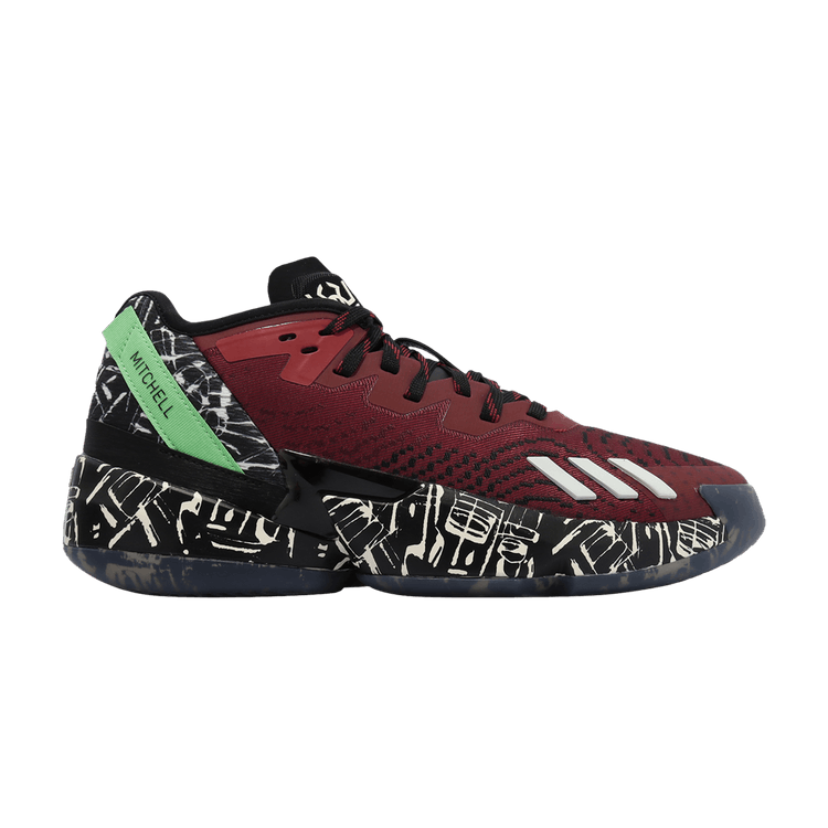 Adidas D.O.N. Issue #4 'Chinese New Year' — Better Scarlet/Core Black/Off White