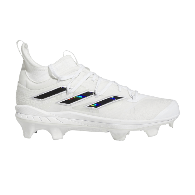 Adidas Adizero Afterburner NWV TPU 'White Black Iridescent' — Cloud White/Core Black/Cloud White