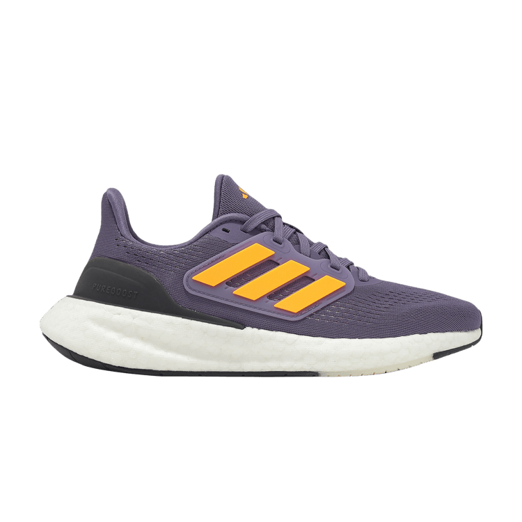 Adidas Wmns PureBoost 23 'Shadow Violet Flash Orange' — Shadow Violet/Flash Orange/Cloud White