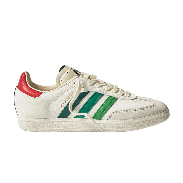 END. x adidas Velosamba 'Social Cycling - Green' — Crystal White/Chalk White/Glory Red