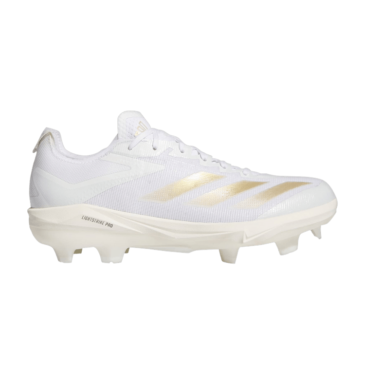Adidas Adizero Electric+ TPU 'White Gold Metallic' — Cloud White/Gold Metallic/Off White