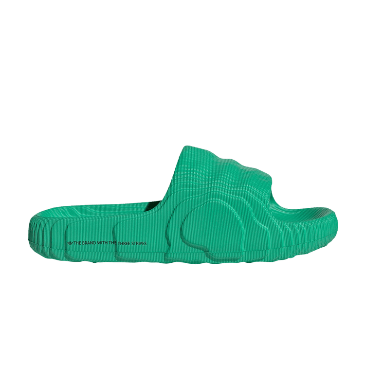 Adidas Adilette 22 Slide 'Surf Green' — Surf Green/Core Black/Surf Green