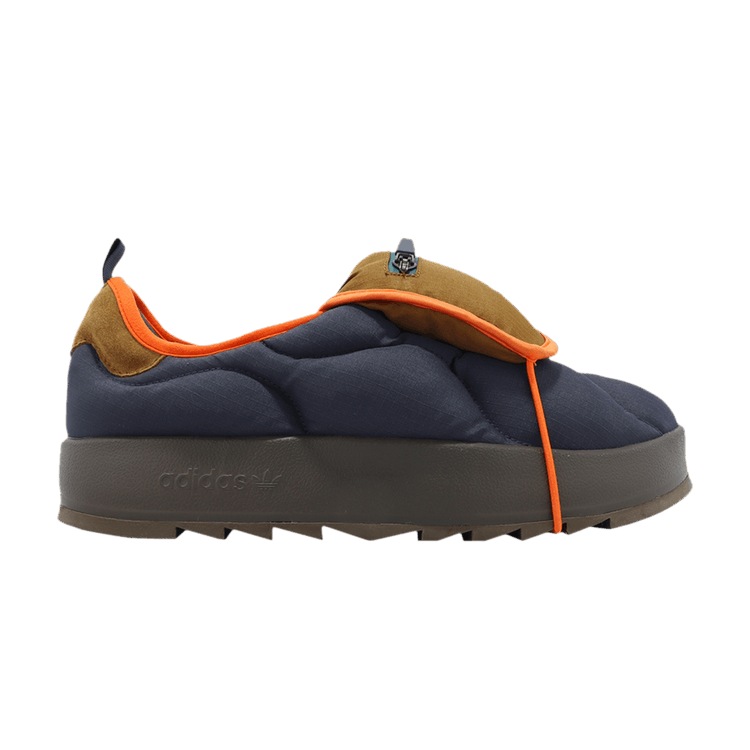adidas Puffylette 'Shadow Navy' — Shadow Navy/Bronze Straighter/Orange
