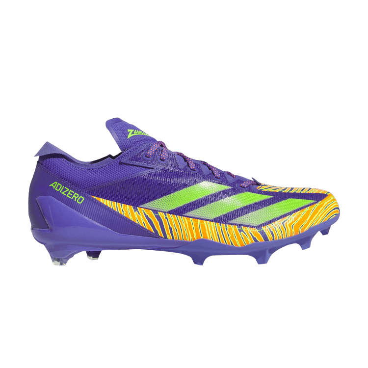 Zubaz x adidas Adizero Electric 'Purple Zebra' — Purple/Team Solar Green/Team Solar Orange