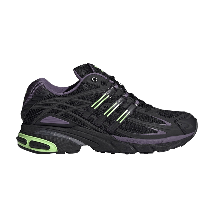 adidas Wmns Adistar Cushion 'Black Green Spark' — Core Black/Aurora Black/Green Spark