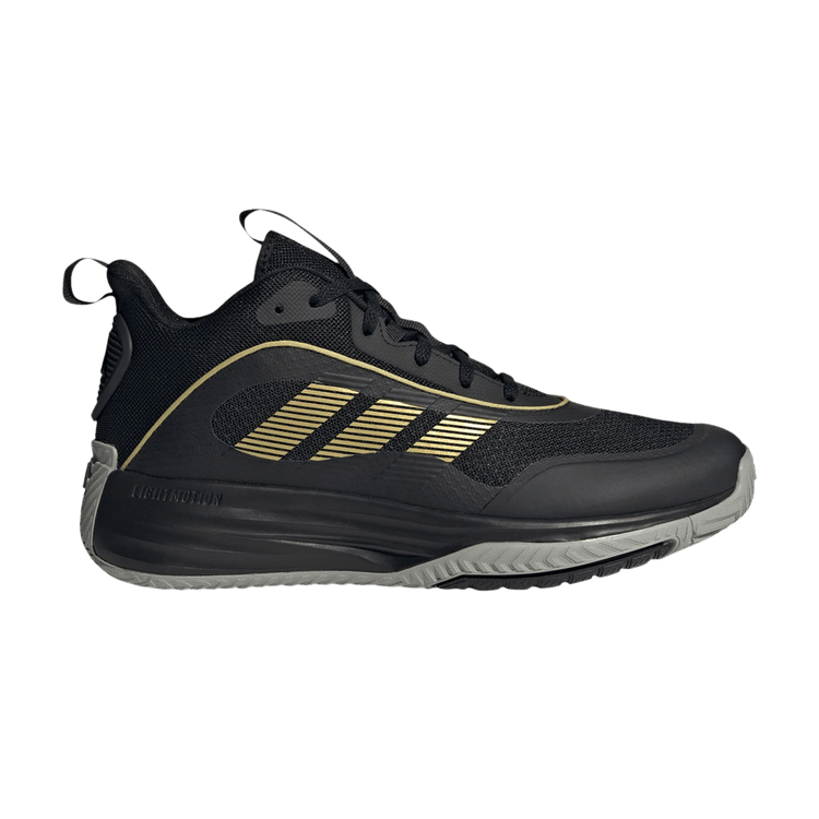 Adidas Own the Game 3 'Black Gold Metallic' — Core Black/Gold Metallic/Mgh Solid Grey
