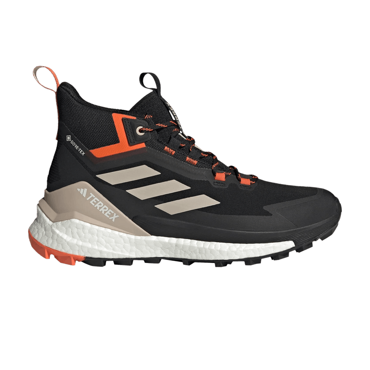 Adidas Terrex Free Hiker 2 GORE-TEX 'Black Impact Orange' — Core Black/Wonder Beige/Semi Impact Orange