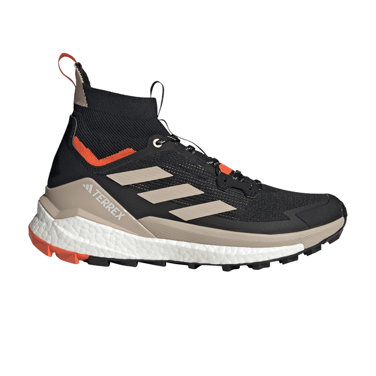 Adidas Terrex Free Hiker 2.0 'Black Wonder Beige' — Core Black/Wonder Beige/Semi Impact Orange