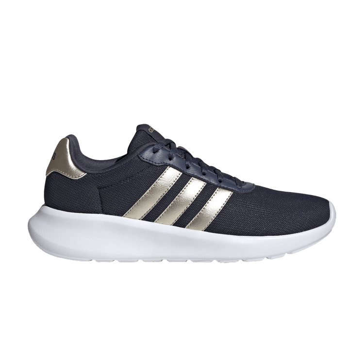 Adidas Wmns Lite Racer 3.0 'Shadow Navy Champagne Metallic' — Shadow Navy/Champagne Metallic/Champagne Metallic