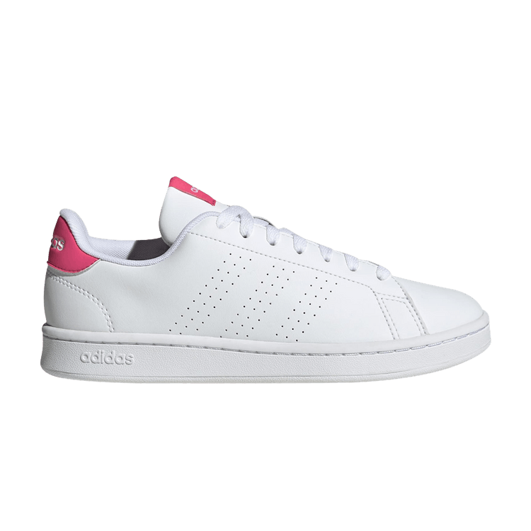 Adidas Wmns Advantage 'White Pink' — Cloud White/Cloud White/Cloud White