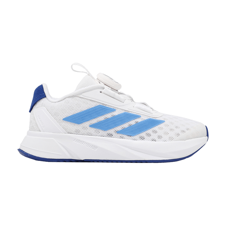 Adidas Duramo SL BOA K 'White Blue Burst' — Cloud White/Blue Burst/Magic Beige
