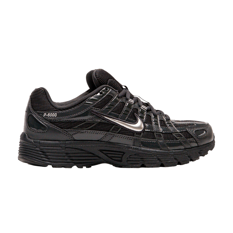 Nike Wmns P-6000 'Off Noir Metallic Silver' — Off Noir/Metallic Silver