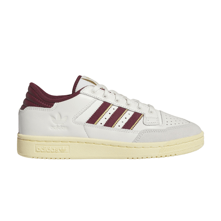 Adidas Wmns Centennial 85 Low 'White Shadow Red Oatmeal' — Off White/Shadow Red/Oatmeal