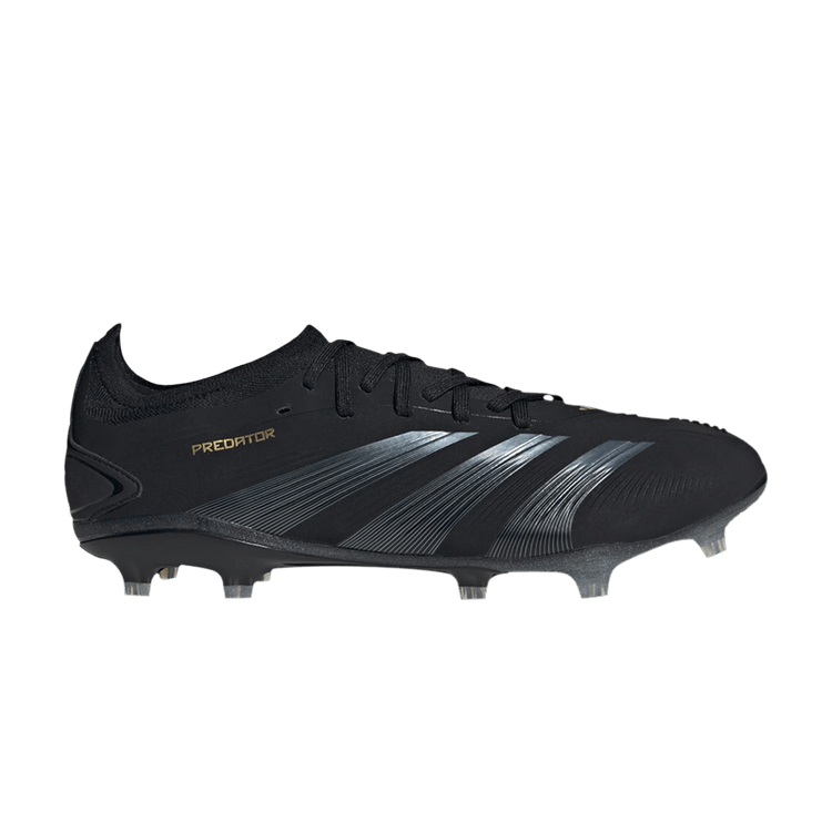 Adidas Predator 24 Pro FG 'Dark Spark Pack' — Core Black/Carbon/Gold Metallic