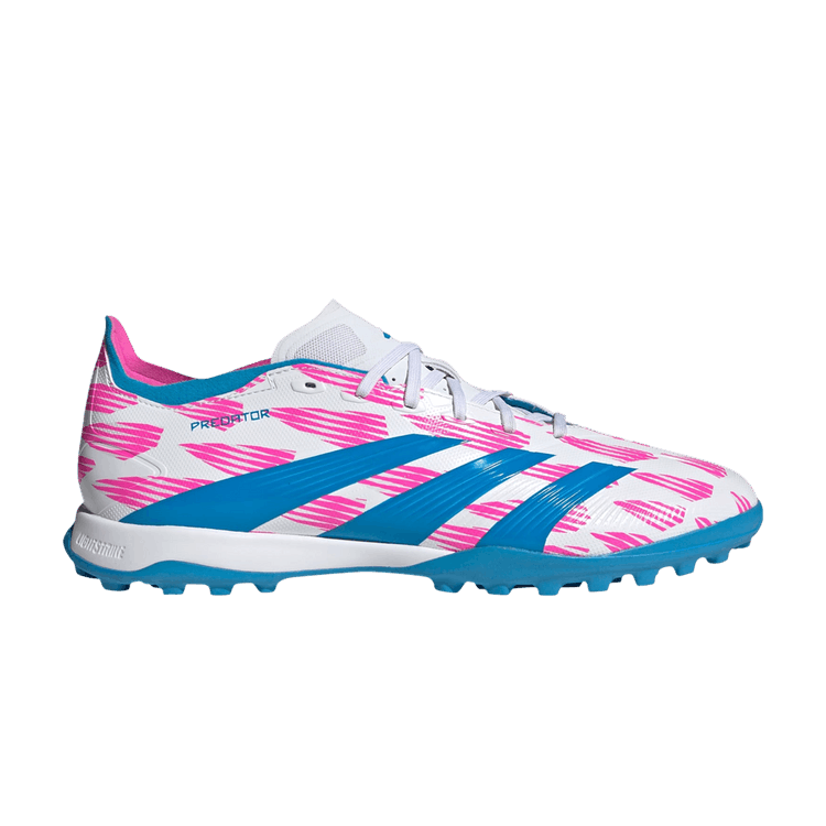 Adidas Predator League TF 'Reemergence Pack' — Cloud White/Solar Blue/Solar Pink