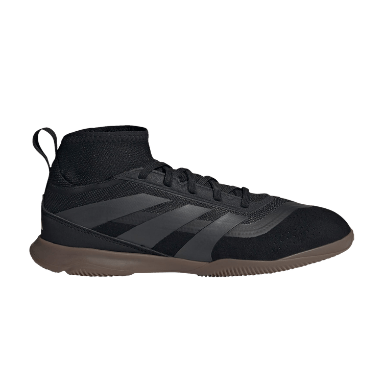 Adidas Predator League IN K 'Dark Spark Pack' — Core Black/Carbon/Gold Metallic