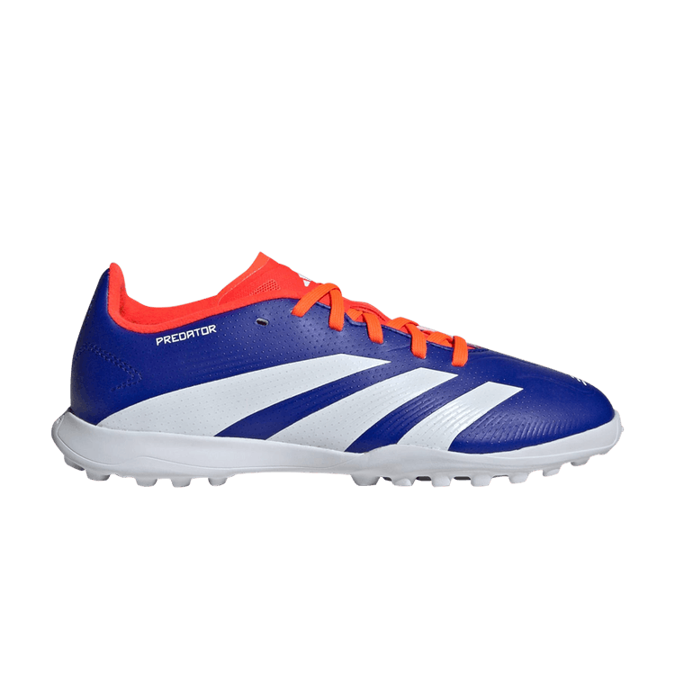 Adidas Predator 24 League TF K 'Advancement Pack' — Lucid Blue/Cloud White/Solar Red