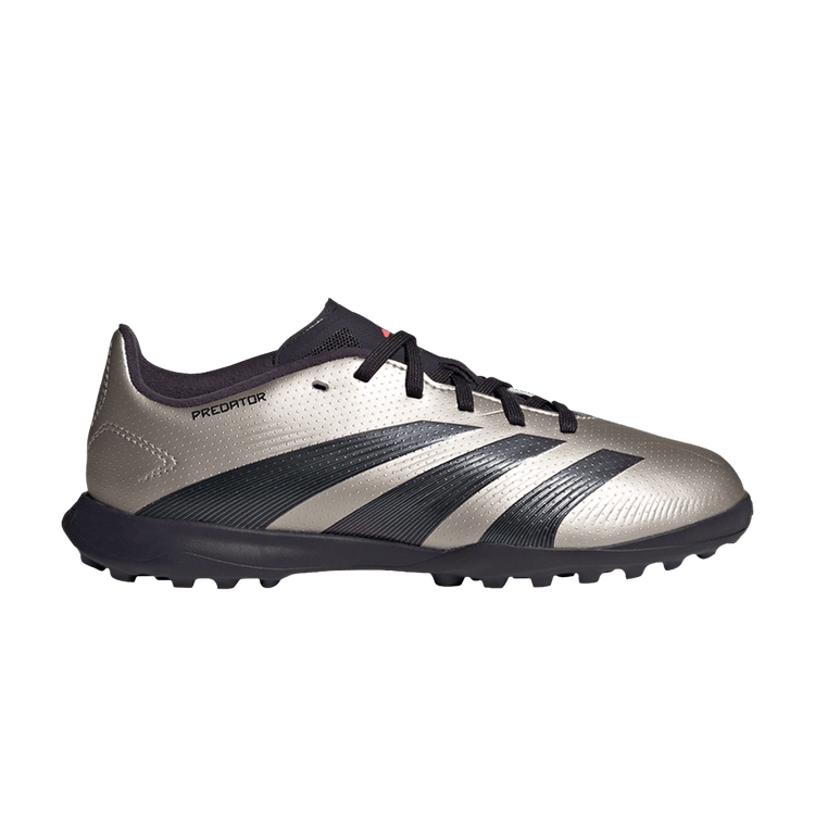 Adidas Predator 24 League TF K 'Vivid Horizon Pack' — Platinum Metallic/Aurora Black/Turbo