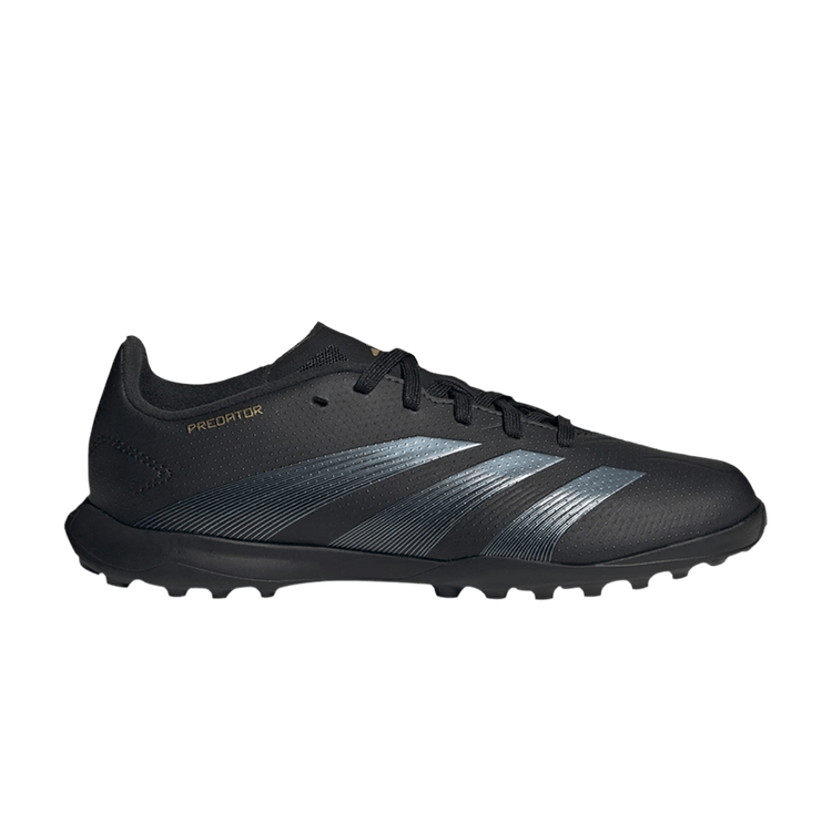 Adidas Predator 24 League TF K 'Dark Spark Pack' — Core Black/Carbon/Gold Metallic