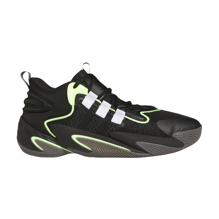 Adidas BYW Select Boost 'Black Lime' — Core Black/Cloud White/Charcoal